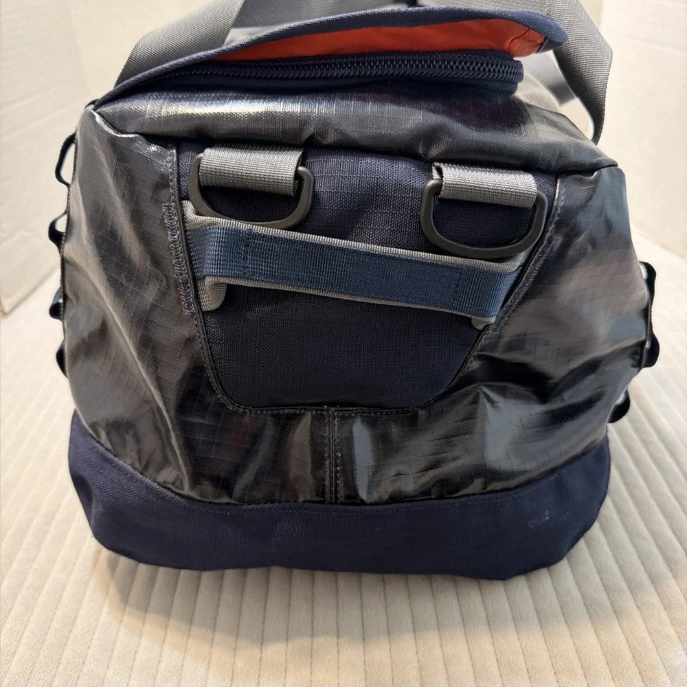 PATAGONIA Blue Orange Hole Duffel Bag 45 L Shiny version